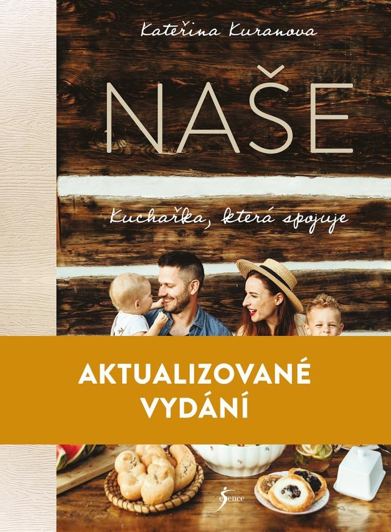 Naše Kuchařka která spojuje book cover