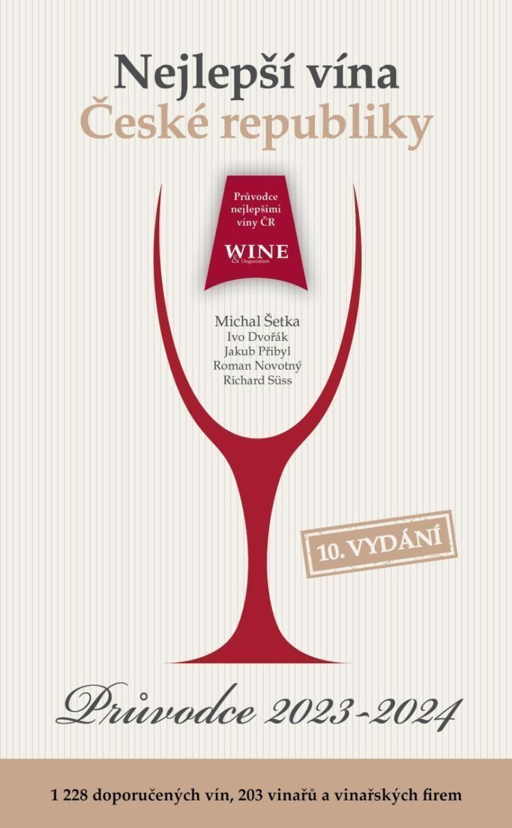 Best Wines of the Czech Republic 2023/2024 book cover