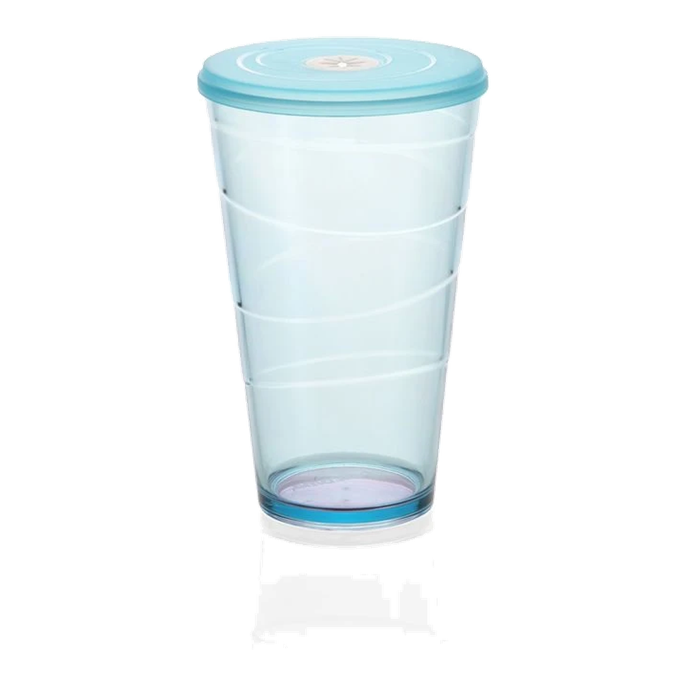 Tescoma myDRINK Cup with Lid 600 ml, orange