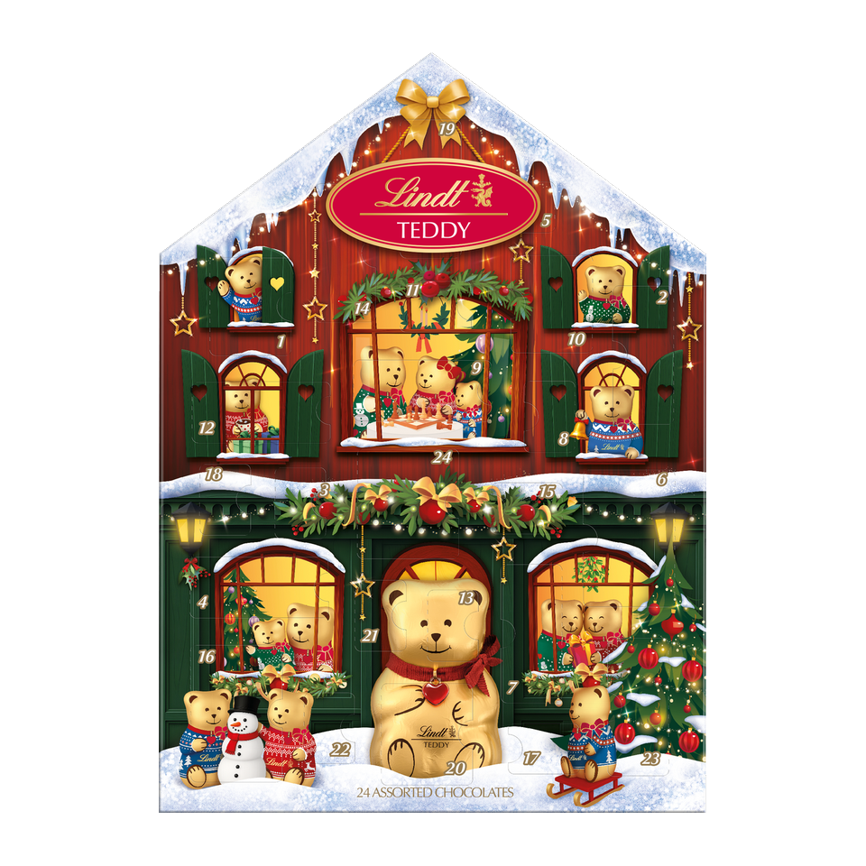 Lindt Teddy House Advent Calendar