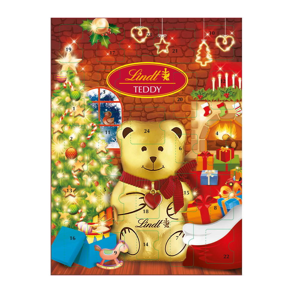 Lindt Teddy Advent Calendar Christmas Tree
