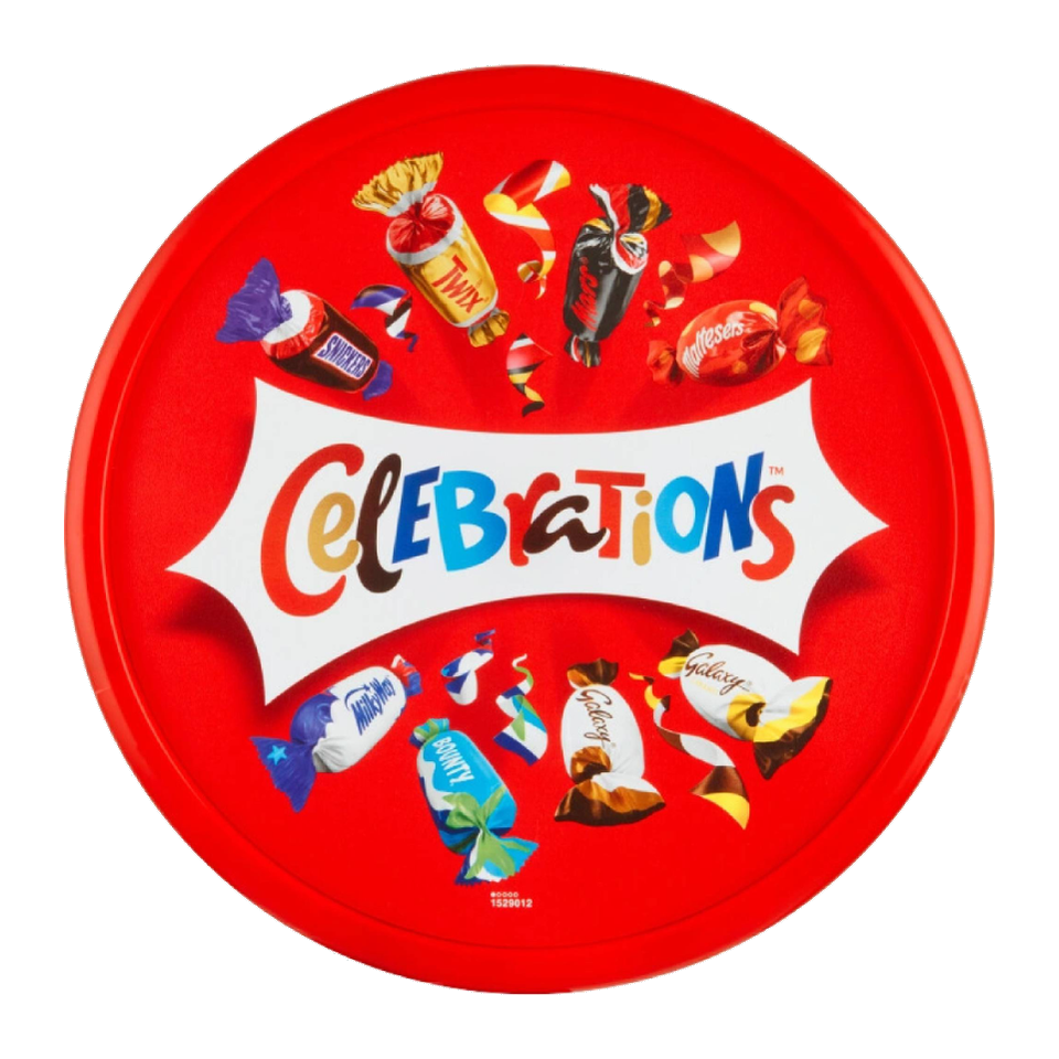 Celebrations Christmas Tin