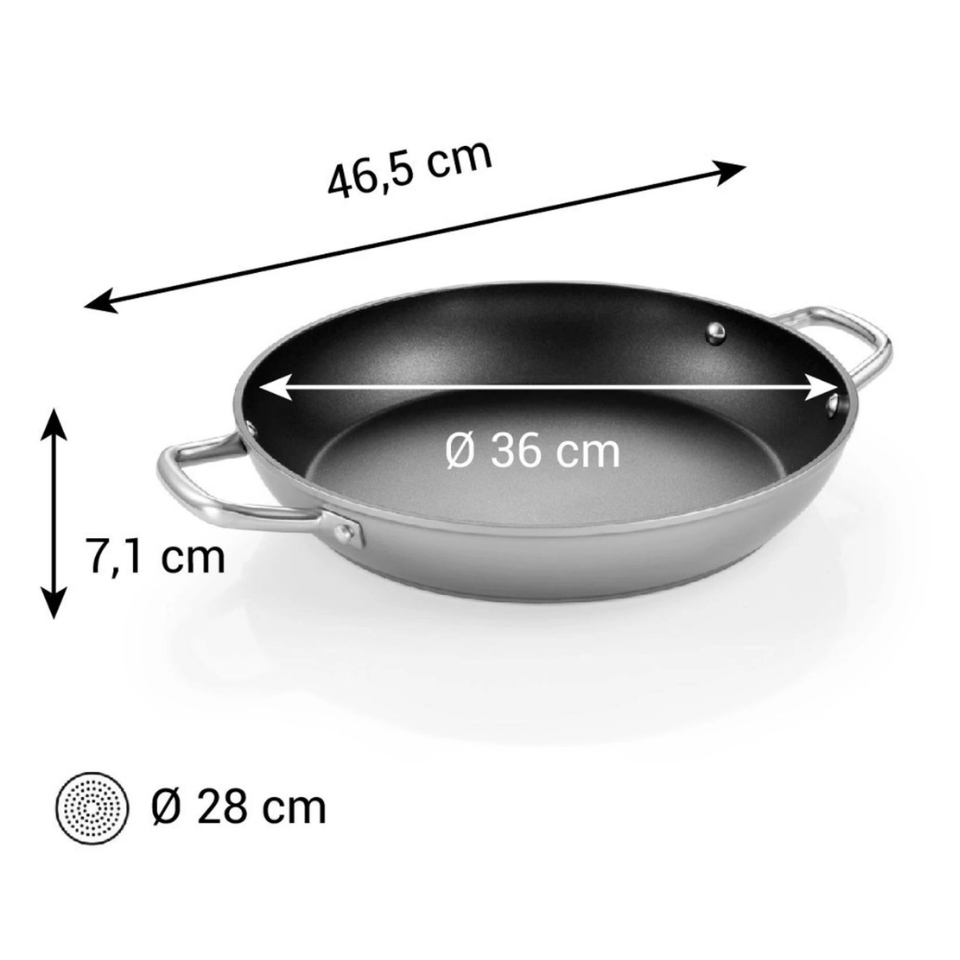Tescoma Bratpfanne GrandCHEF+ ¤ 36 cm, 2 Griffe