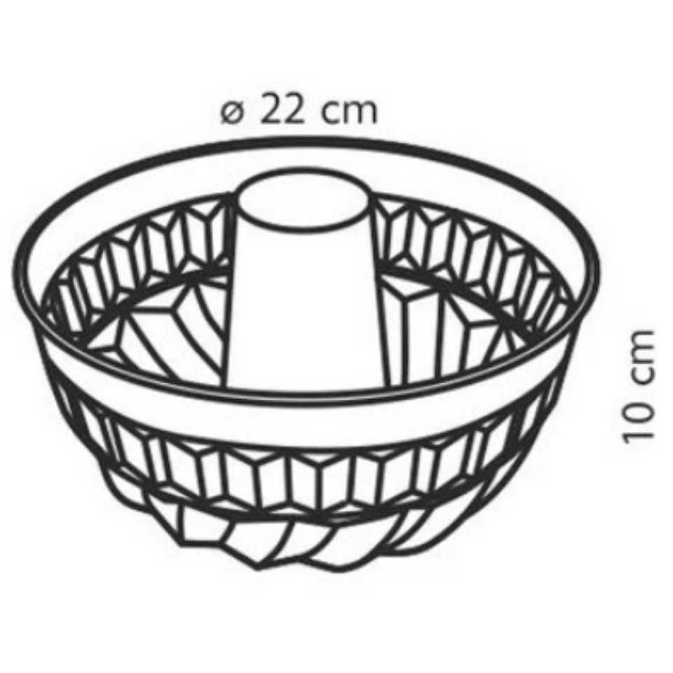 Tescoma Bundtform pan DELÍCIA ¤ 22 cm