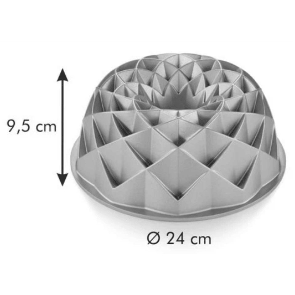 Tescoma Tall bundtform pan DELÍCIA¤24 cm,diamond