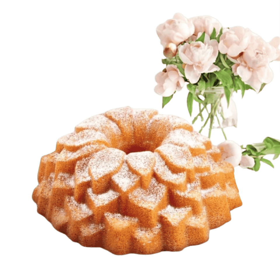 Tescoma Tall bundtform pan DELÍCIA ¤24 cm, peony