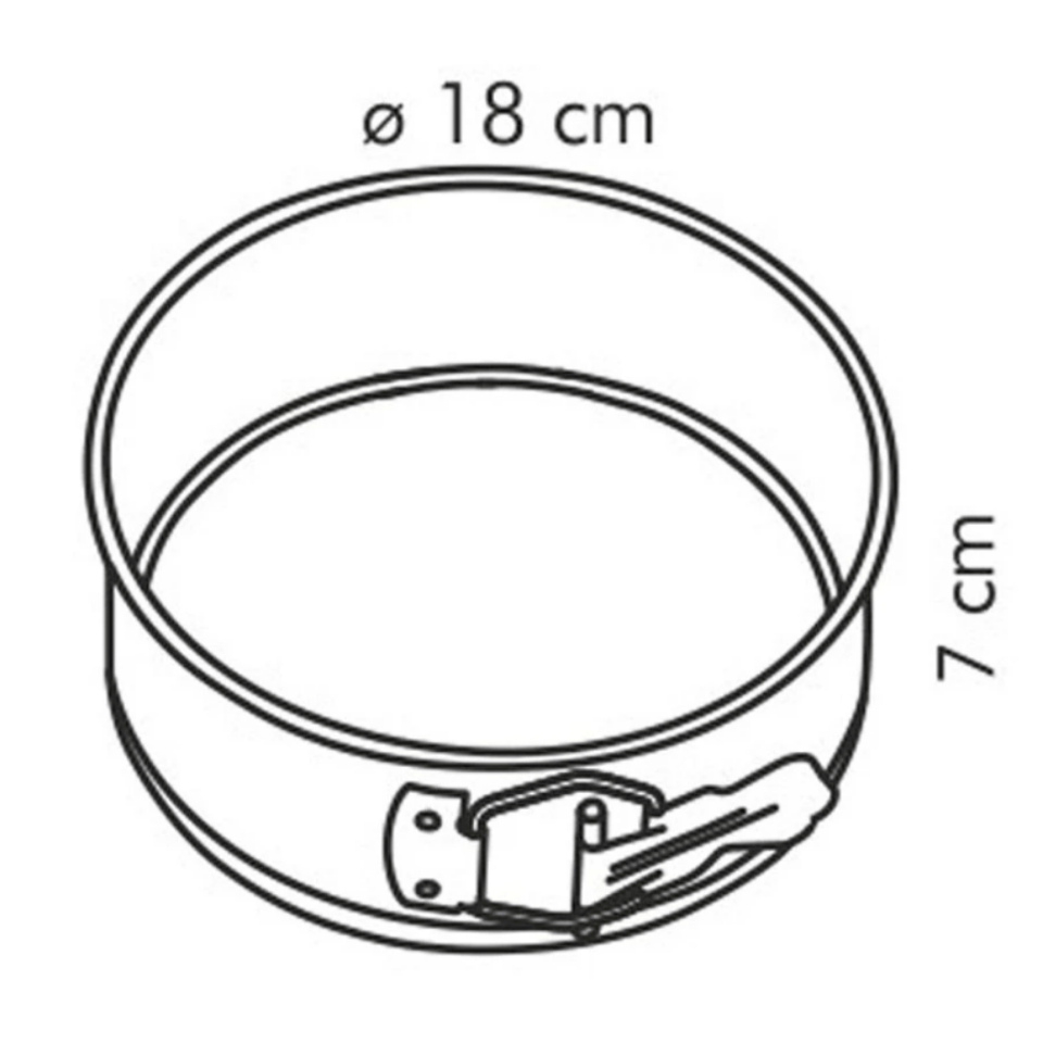 Tescoma Springform tart pan DELÍCIA ¤ 18 cm