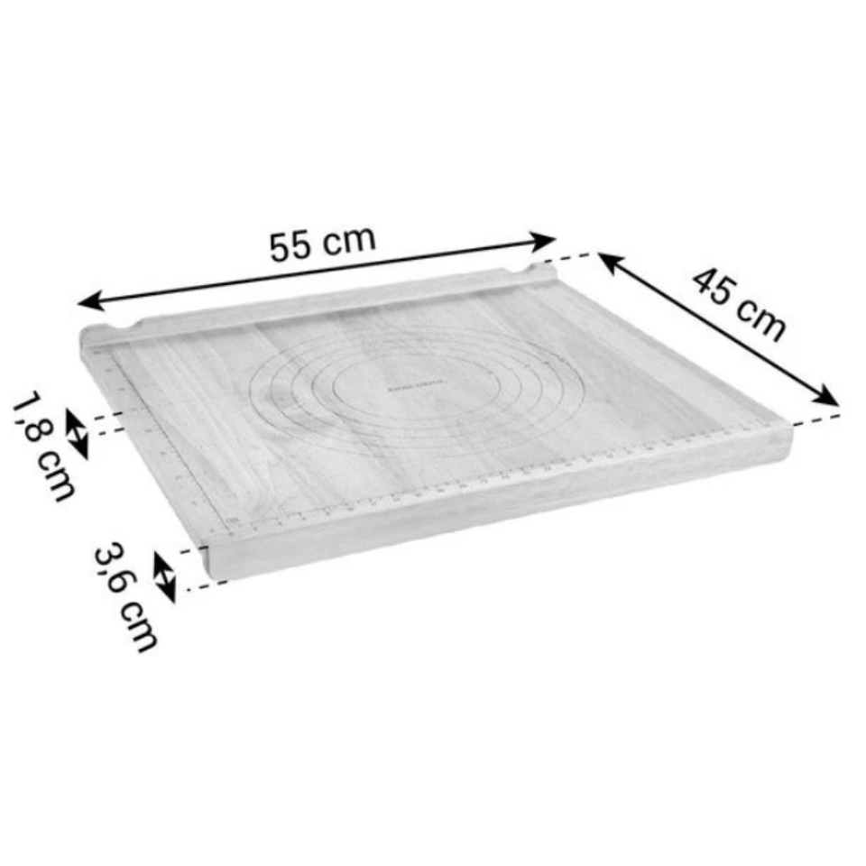 Tescoma Wooden pastry board DELÍCIA 55 x 45 cm