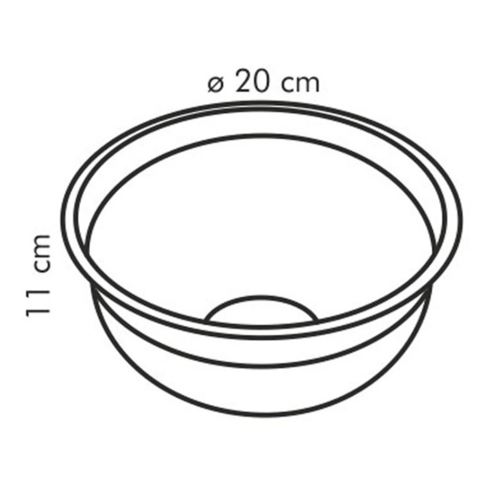 Tescoma Stainless steel bowl DELÍCIA¤20cm, 2.5 l