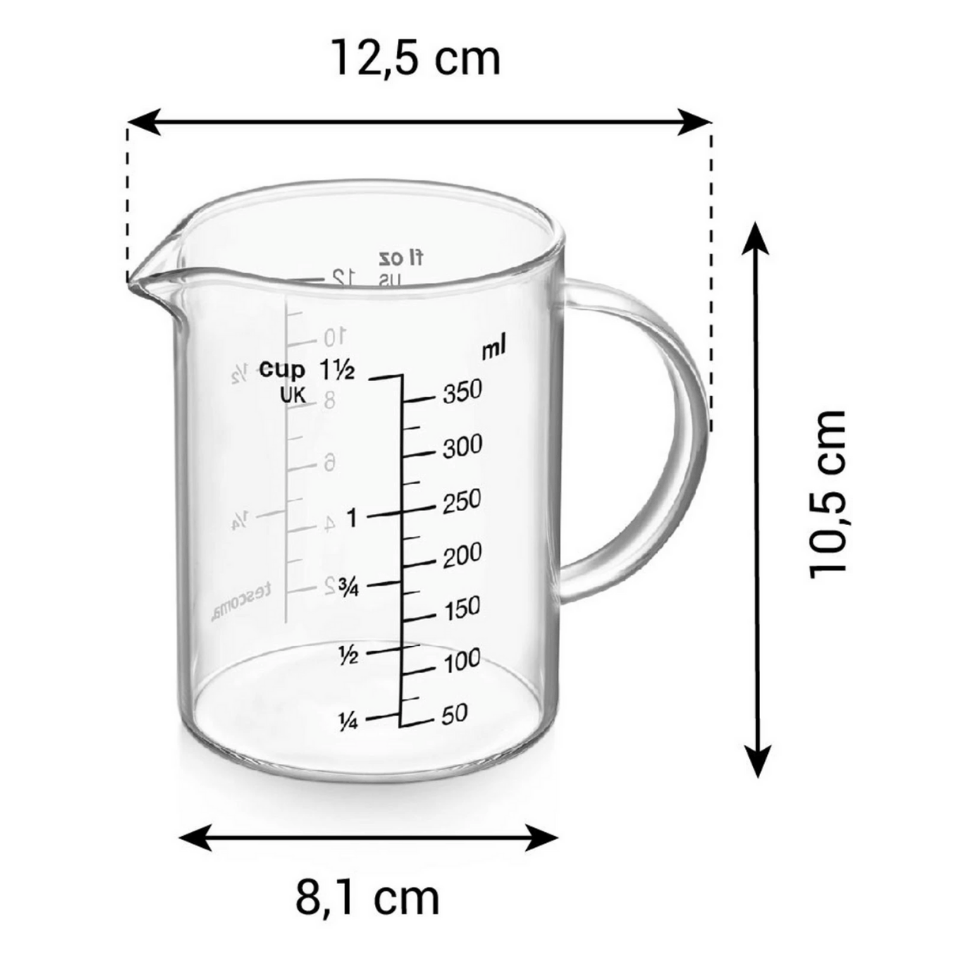 Tescoma Glass measuring vessel DELÍCIA, 0.35 l