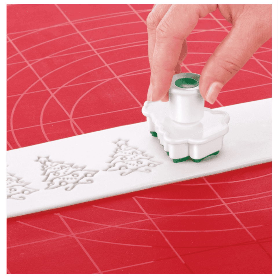 Tescoma Cookie cutters with stamp DELÍCIA, 4 pcs, Christmas