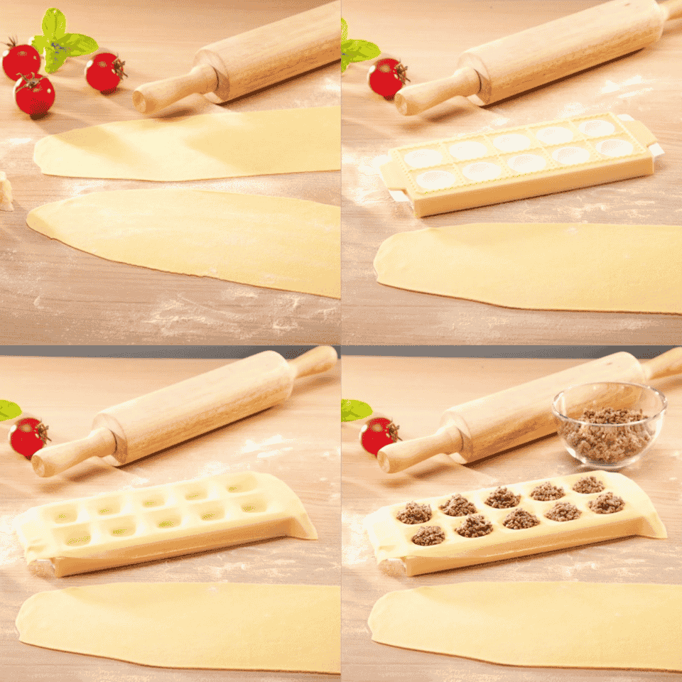 Tescoma Mould for round ravioli DELÍCIA, 10 pcs