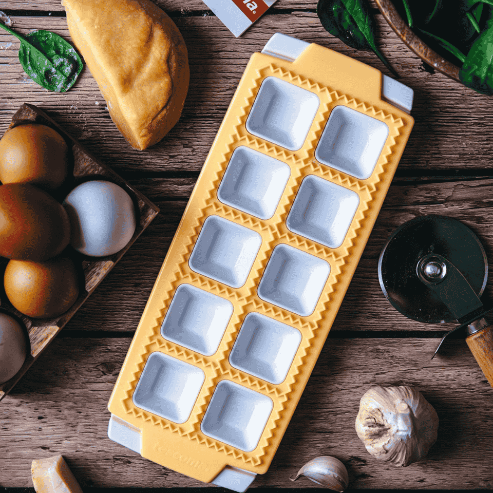 Tescoma Mould for square ravioli DELÍCIA, 10 pcs