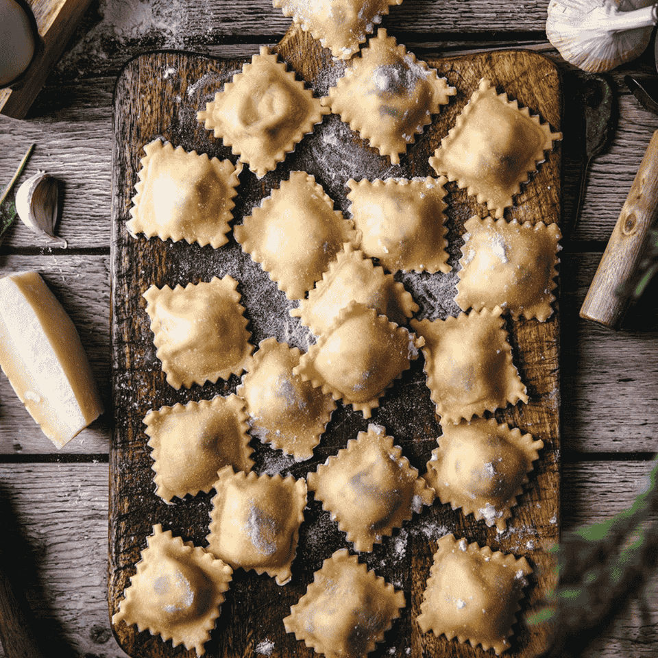Tescoma Mould for square ravioli DELÍCIA, 10 pcs