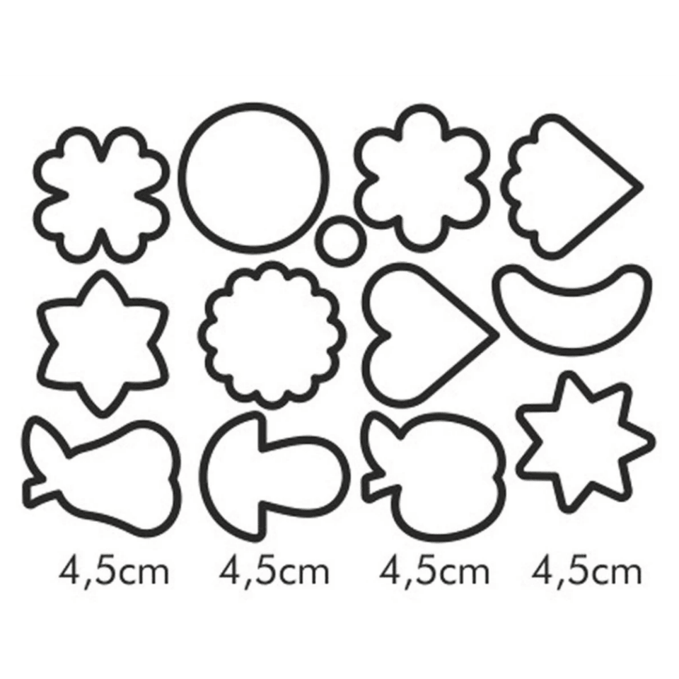 Tescoma Traditional cookie cutters DELÍCIA,13pcs