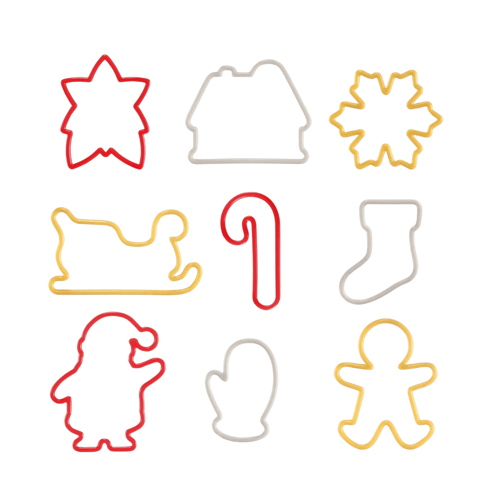 Tescoma Christmas cookie cutters DELÍCIA, 9 pcs