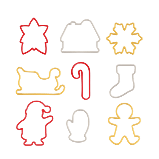 Tescoma Weihnachts-Ausstechformen DELÍCIA, 9 Stück