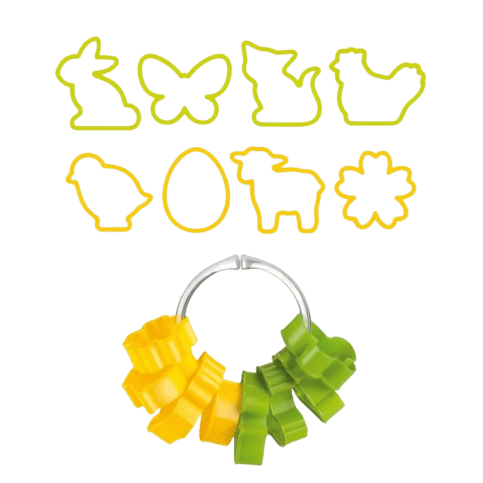 Tescoma Easter cookie cutters DELÍCIA, 8 pcs