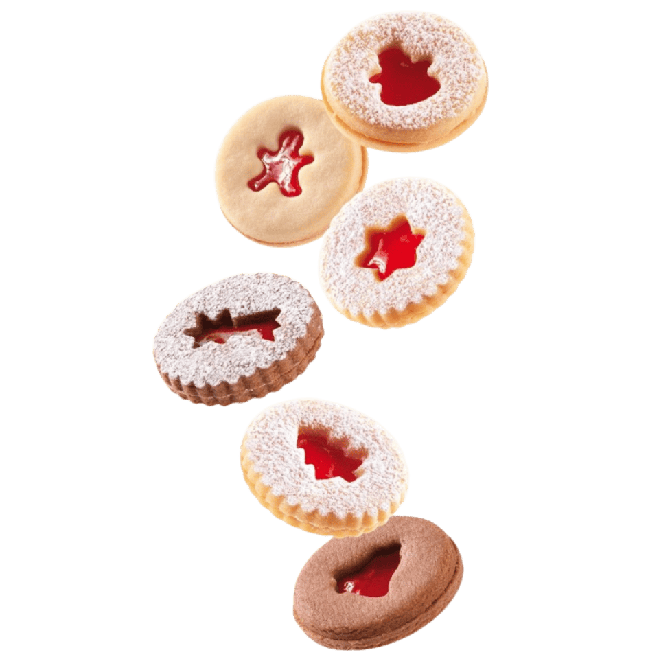 Tescoma Christmas shortbread cookie cutters DELÍCIA, 8 pcs