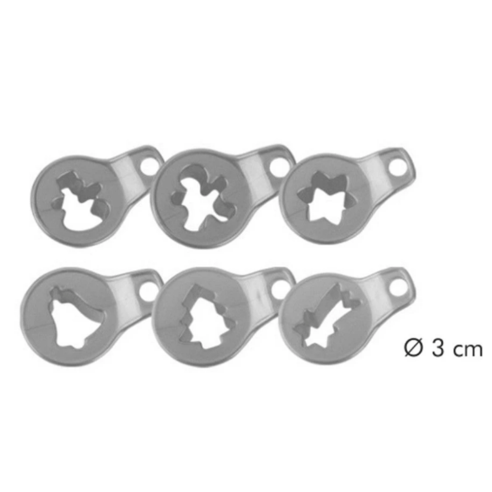 Tescoma Christmas shortbread cookie cutters DELÍCIA, 8 pcs