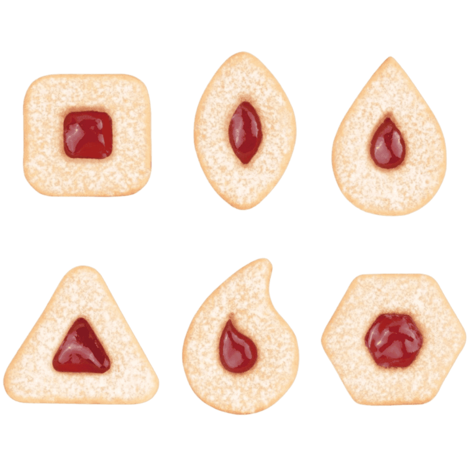 Tescoma Modern shortbread cutters DELÍCIA, 6 pcs
