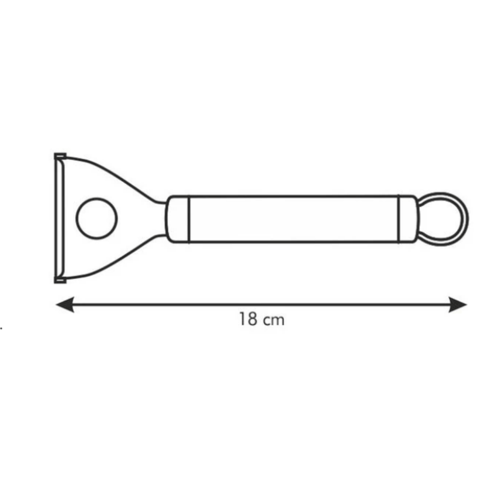 Tescoma Swivel peeler, lateral blade PRESIDENT