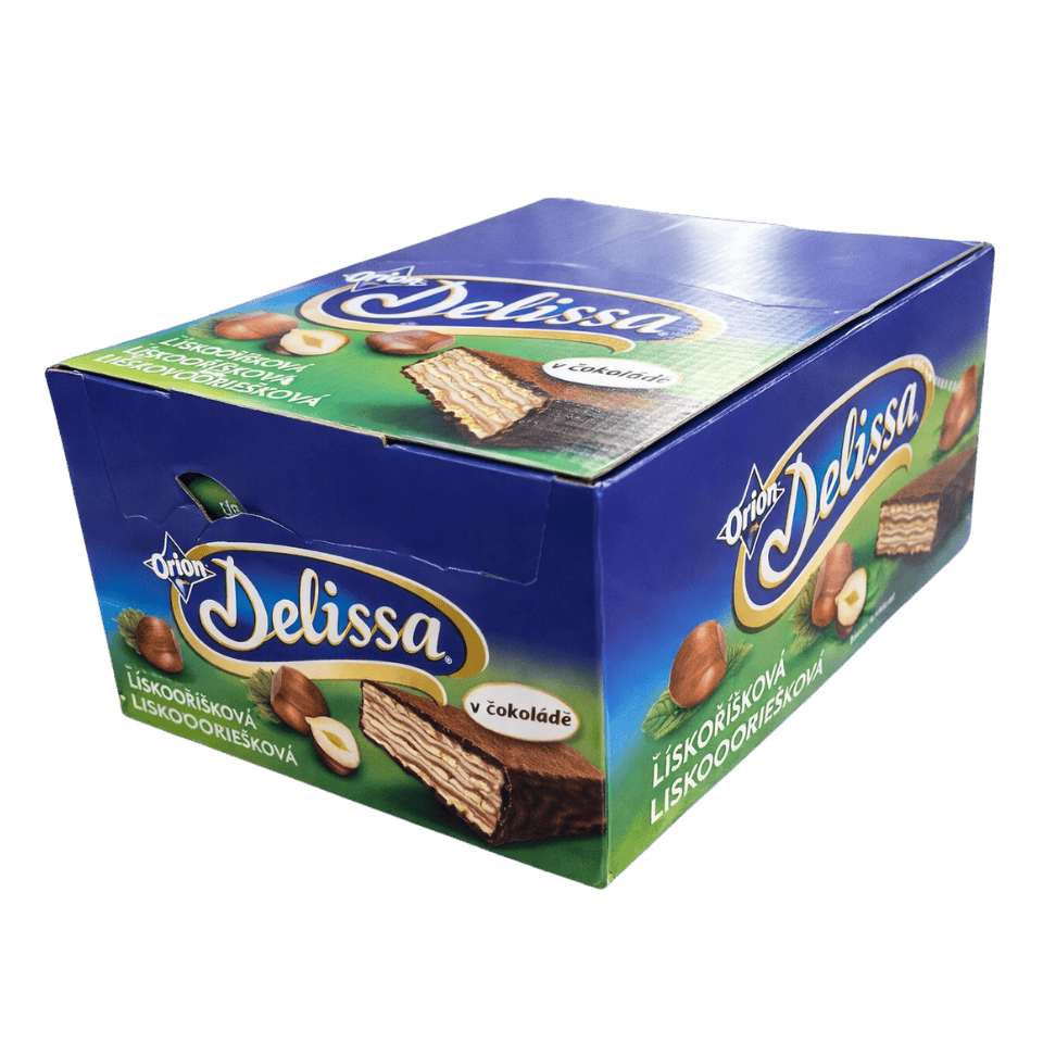 Orion Delissa Galleta de Avellana - Paquete de 30 pcs