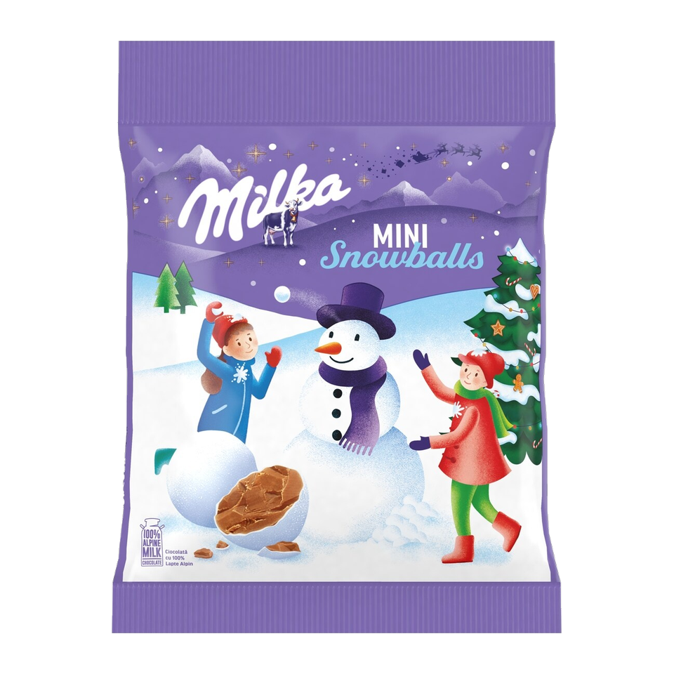 Milka Mini Snowballs