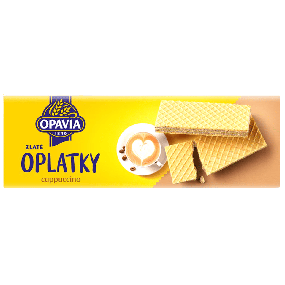 Opavia Zlaté Cappuccino-Rån