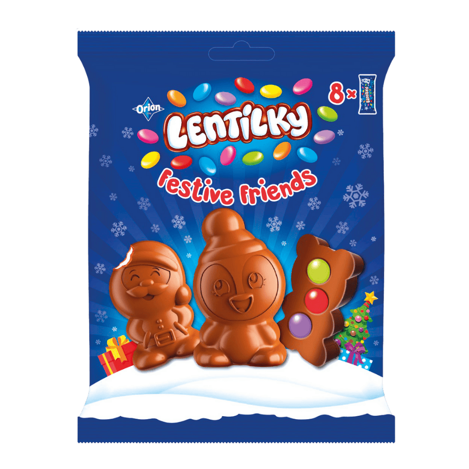 Orion-Trüffel-Milchschokolade-Figuren / Lanyzove Figurky Mlecne