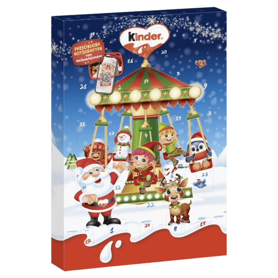 Kinder Mix Adventni kalendar Advent Calendar 151g CzechiaFood