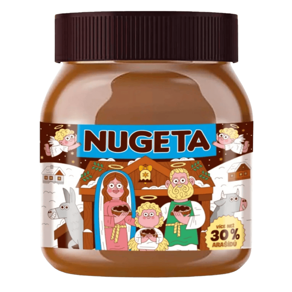 Chocoland Nugeta Peanut Spread Christmas Edition