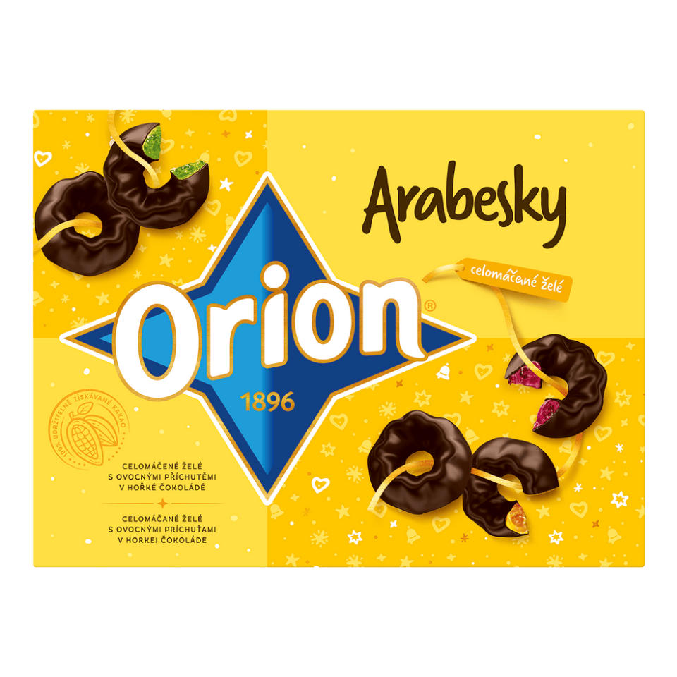 Arabesky Vollschokoladenüberzogen