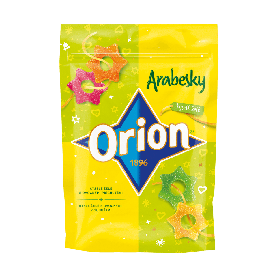 Orion Arabesky – Sour Fruit Jellies in a Bag