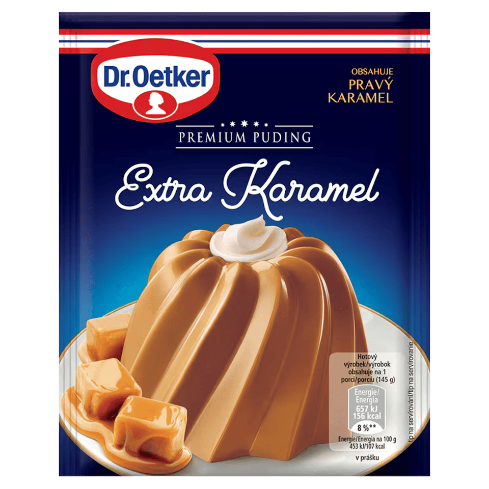 Dr. Oetker Premium Pudding – Extra Karamellgeschmack