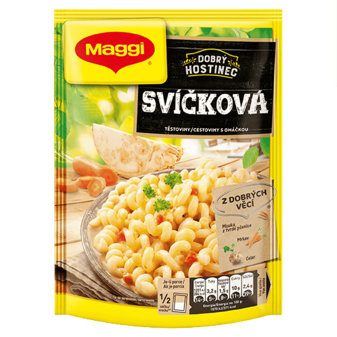 MAGGI Dobry Hostinec Svickova Sauce with Pasta