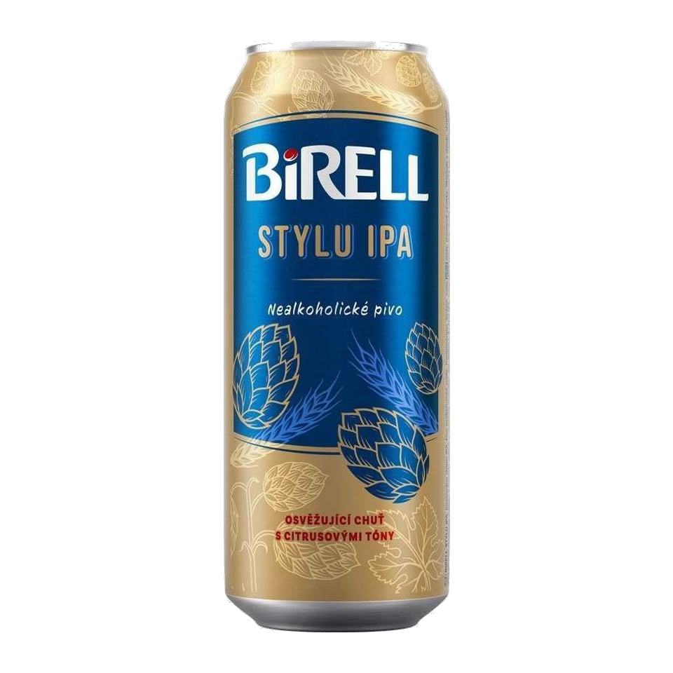 Birell IPA Style Non-Alcoholic Beer Can