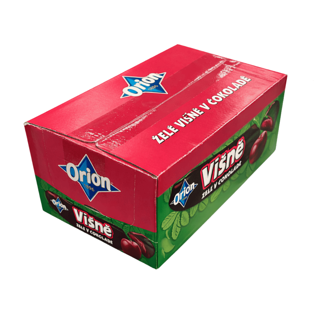 Orion Cherries Jelly in Chocolate - Pack of 48 pcs