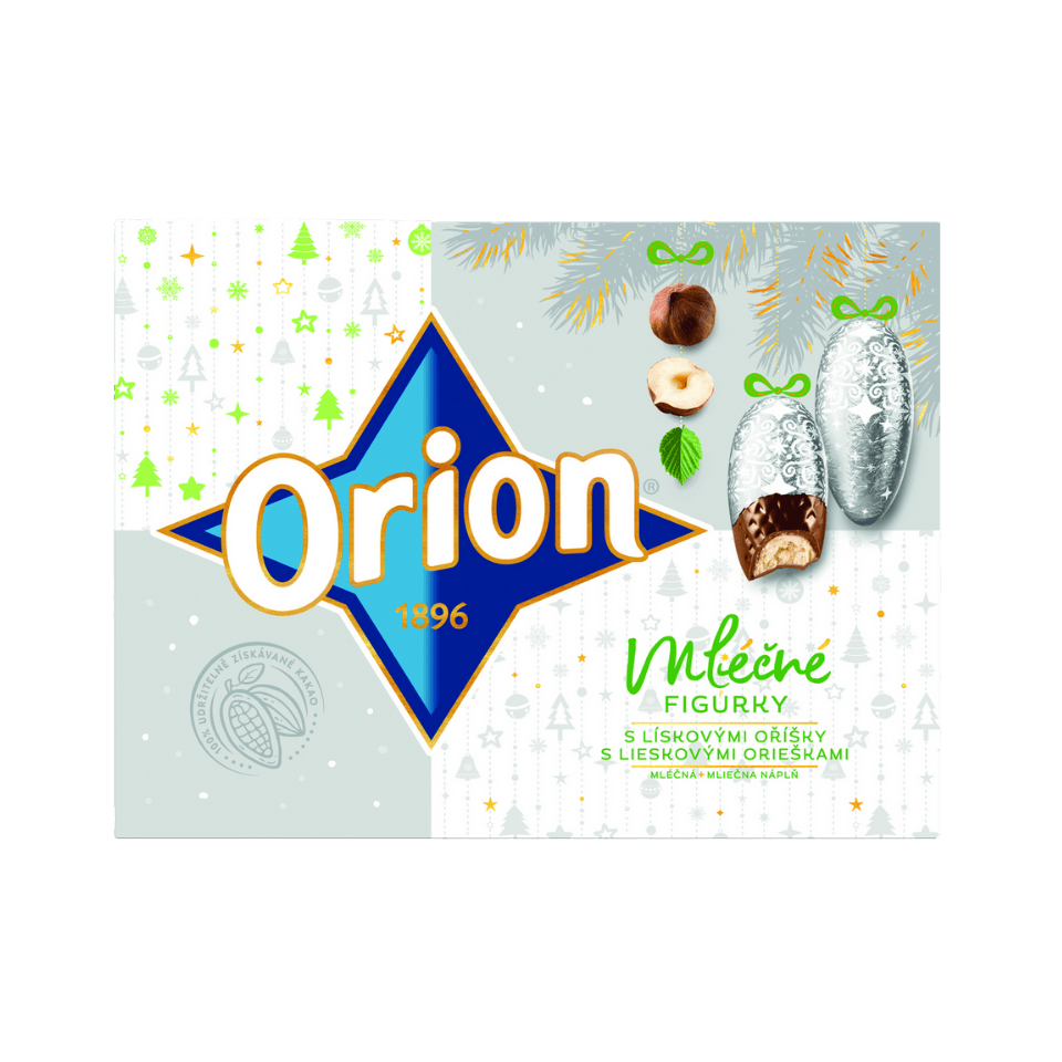 Orion-Trüffel-Milchschokolade-Figuren / Lanyzove Figurky Mlecne