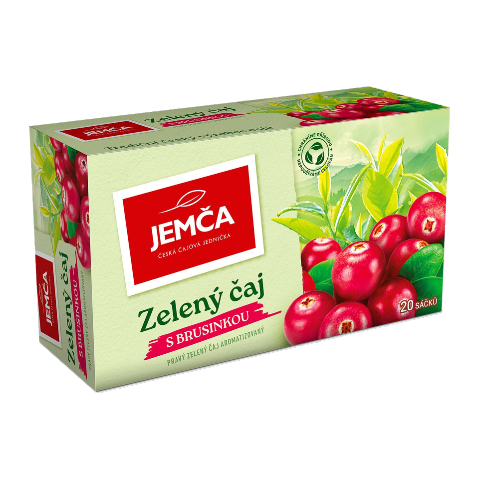 Jemca Green Tea with Cranberry