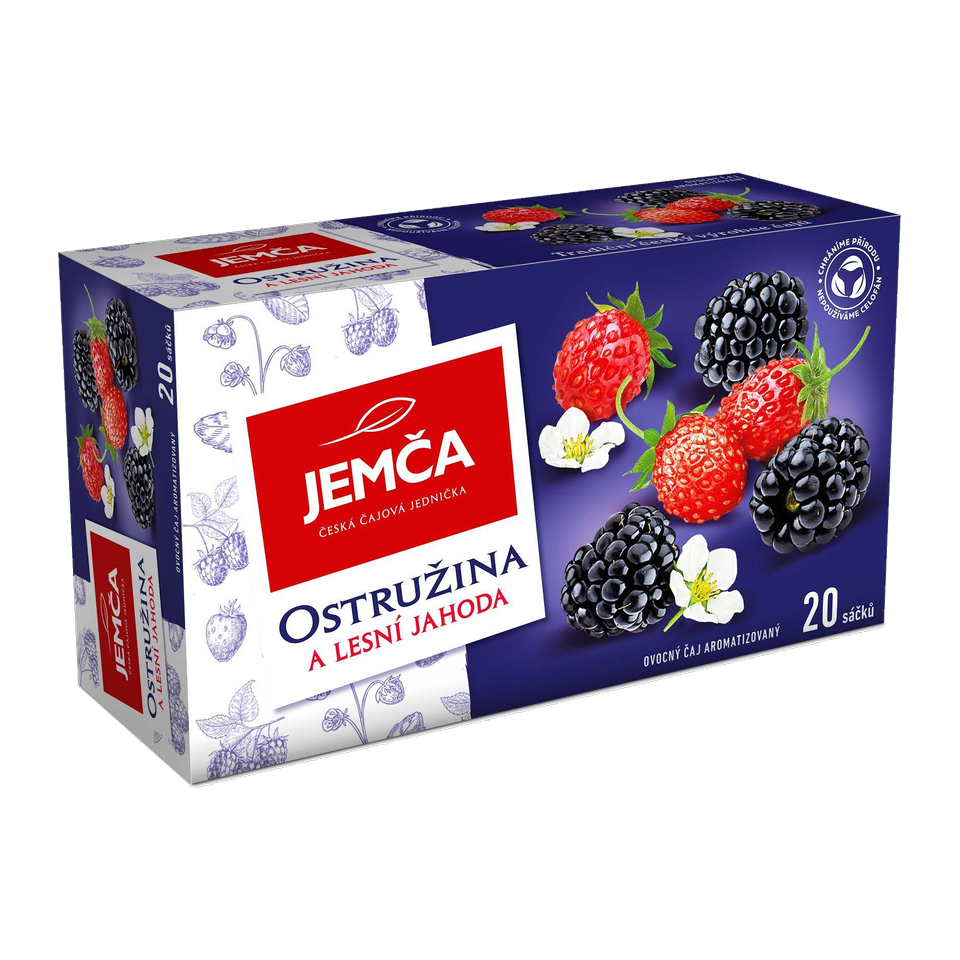 Jemca Blackberry and Wild Strawberry Fruit Tea