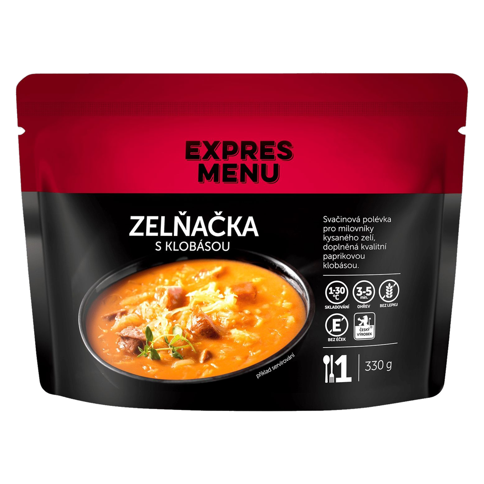 Expres Menu Cabbage Soup with Sausage