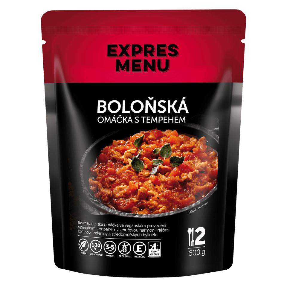 Expres Menu Tempeh Bolognese Sauce