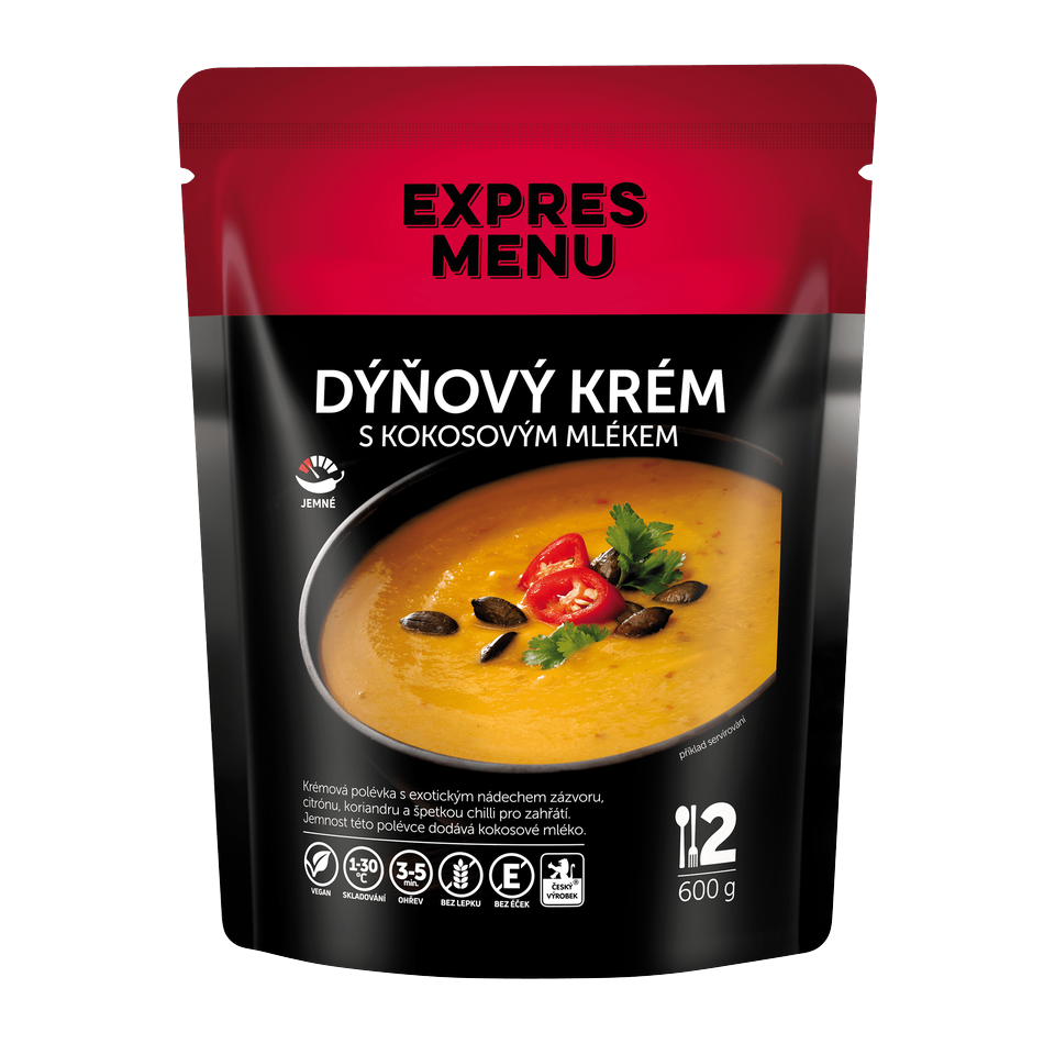 Expres Menu Pumpkin Cream Soup with Coconut Milk