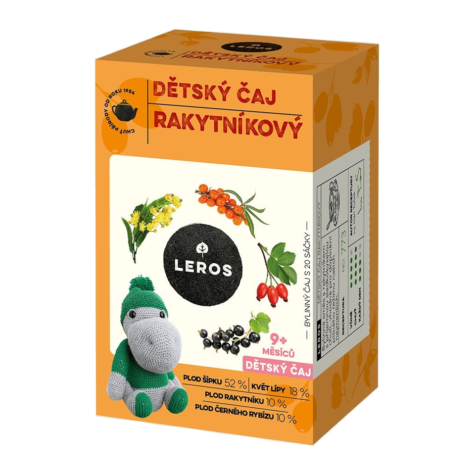 Leros Children's Tea with Sea Buckthorn 9m+