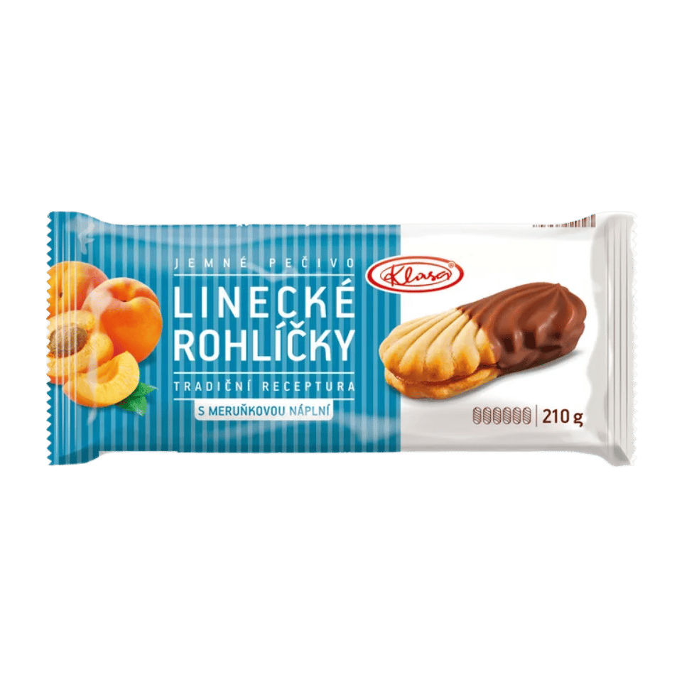 Klasa Linzer Pastry Rolls with Apricot Filling