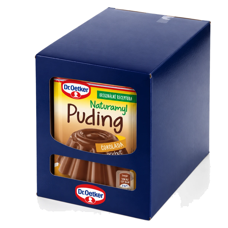 Dr. Oetker Naturamyl Chocolate Pudding Box of 18 pcs
