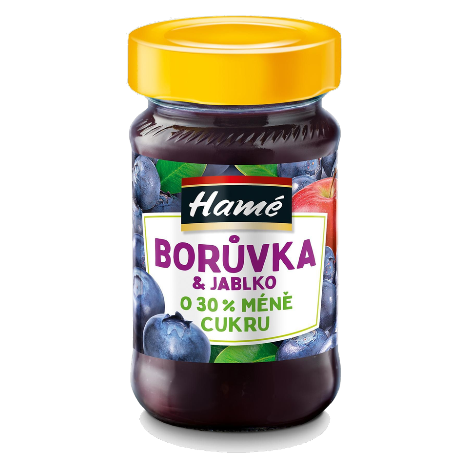 Hamé Blueberry Jam with Reduced Sugar