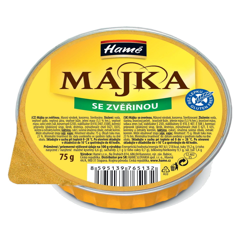 Hamé Májka Venison Delicacy Pâté