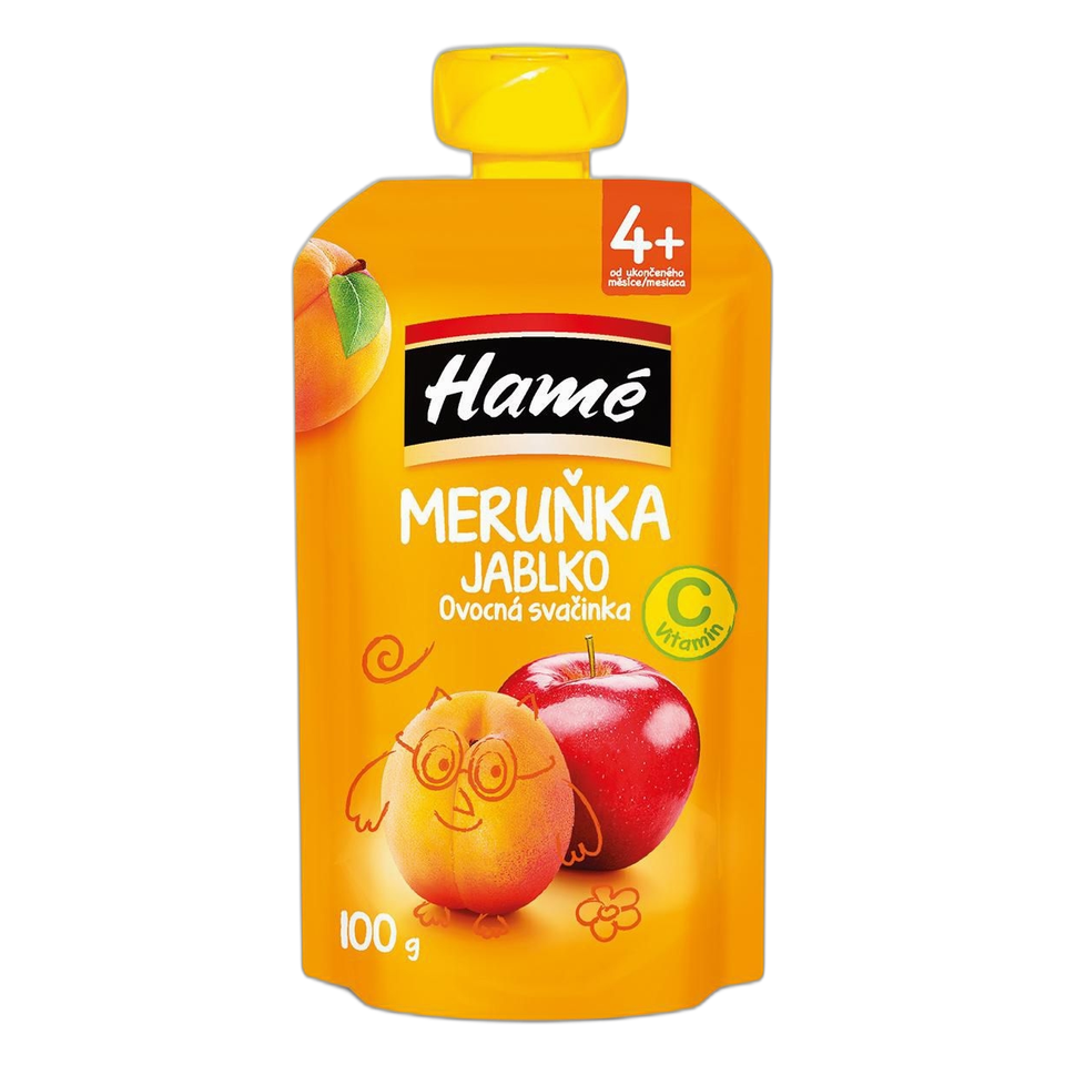 Hamé Apricot & Apple Fruit Snack
